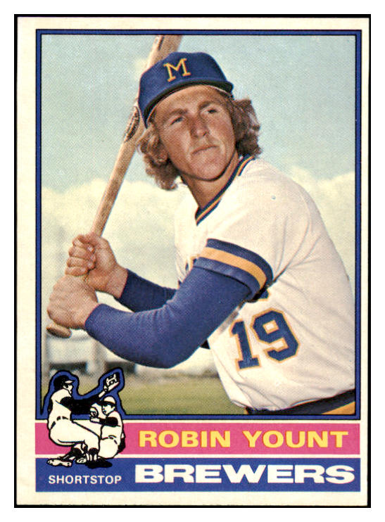 1976 Topps Baseball #316 Robin Yount Brewers NR-MT 503717