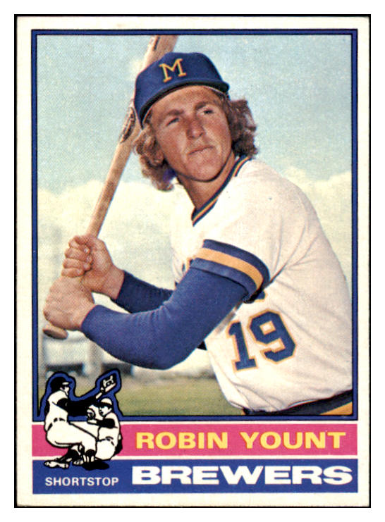 1976 Topps Baseball #316 Robin Yount Brewers NR-MT 503719