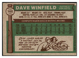 1976 Topps Baseball #160 Dave Winfield Padres NR-MT 503720