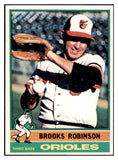 1976 Topps Baseball #095 Brooks Robinson Orioles NR-MT 503731