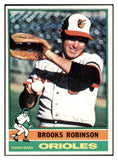 1976 Topps Baseball #095 Brooks Robinson Orioles NR-MT 503732