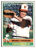 1976 Topps Baseball #095 Brooks Robinson Orioles NR-MT 503733