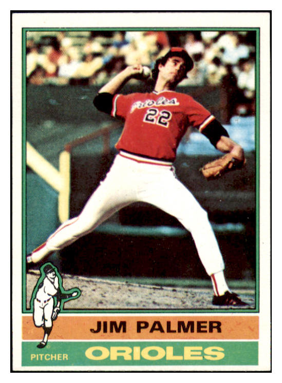 1976 Topps Baseball #450 Jim Palmer Orioles NR-MT 503745