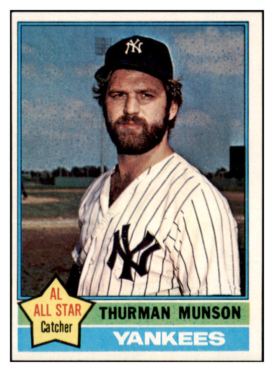 1976 Topps Baseball #650 Thurman Munson Yankees NR-MT 503748