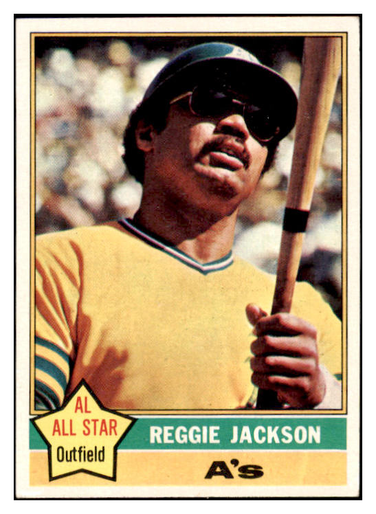 1976 Topps Baseball #500 Reggie Jackson A's NR-MT 503755