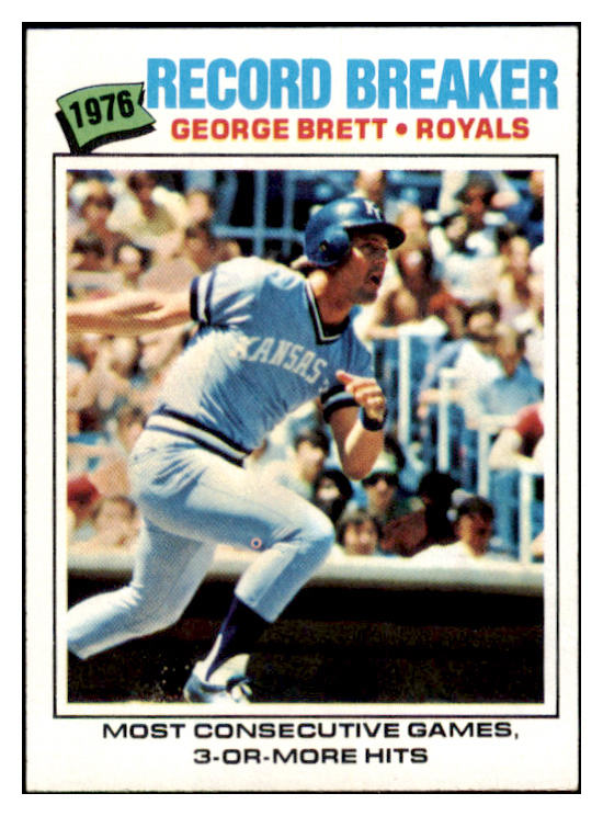 1977 Topps Baseball #231 George Brett Rb Royals NR-MT 503775