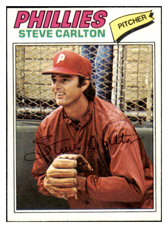 1977 Topps Baseball #110 Steve Carlton Phillies NR-MT 503778