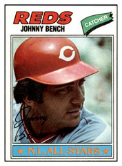 1977 Topps Baseball #070 Johnny Bench Reds NR-MT 503781