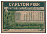 1977 Topps Baseball #640 Carlton Fisk Red Sox NR-MT 503788