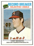 1977 Topps Baseball #234 Nolan Ryan Rb Angels NR-MT 503796