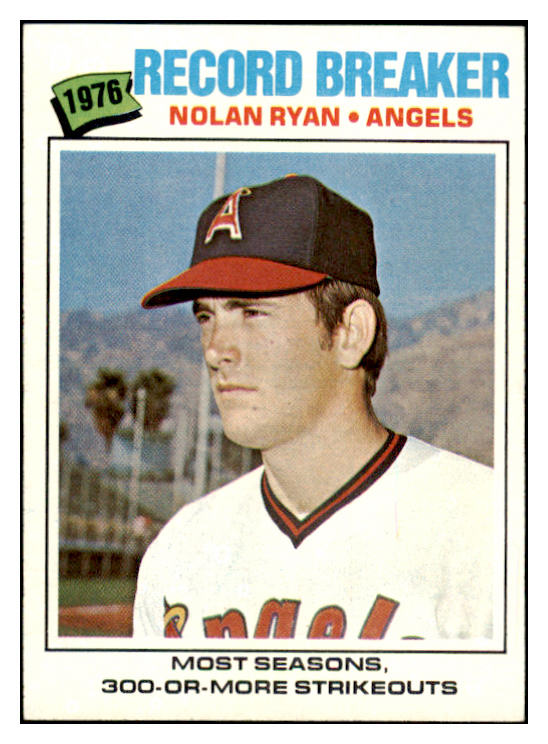 1977 Topps Baseball #234 Nolan Ryan Rb Angels NR-MT 503797