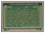 1977 Topps Baseball #234 Nolan Ryan Rb Angels NR-MT 503797