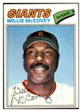 1977 Topps Baseball #547 Willie McCovey Giants NR-MT 503798