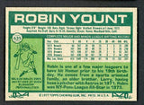 1977 Topps Baseball #635 Robin Yount Brewers NR-MT 503800