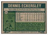 1977 Topps Baseball #525 Dennis Eckersley Indians NR-MT 503807