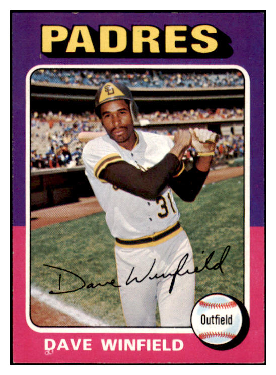 1975 Topps Baseball #061 Dave Winfield Padres NR-MT 503821