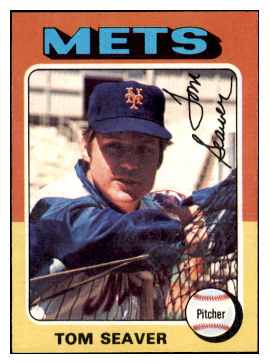 1975 Topps Baseball #370 Tom Seaver Mets NR-MT 503825