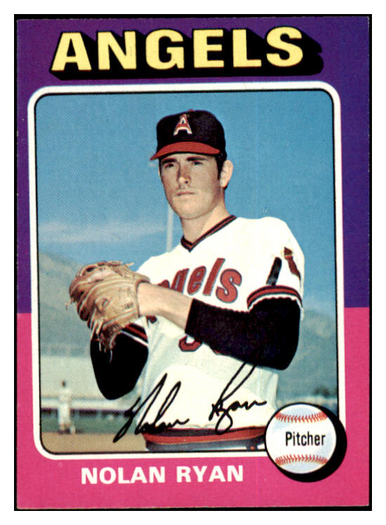 1975 Topps Baseball #500 Nolan Ryan Angels NR-MT 503832