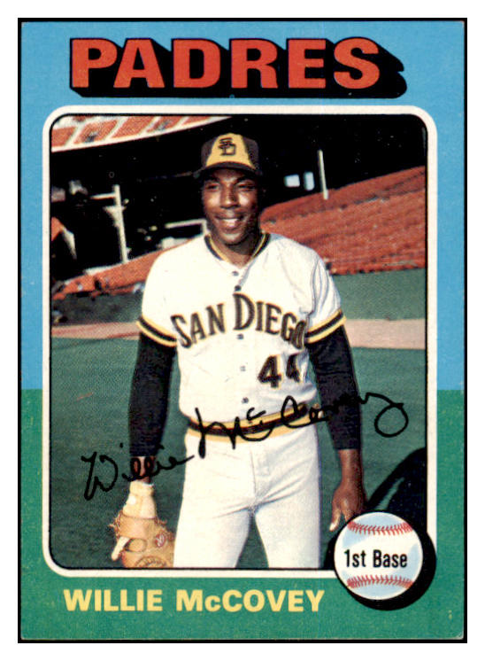 1975 Topps Baseball #450 Willie McCovey Padres NR-MT 503844