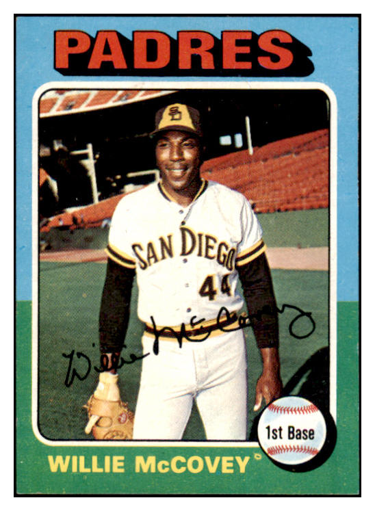 1975 Topps Baseball #450 Willie McCovey Padres NR-MT 503845