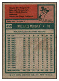 1975 Topps Baseball #450 Willie McCovey Padres NR-MT 503845