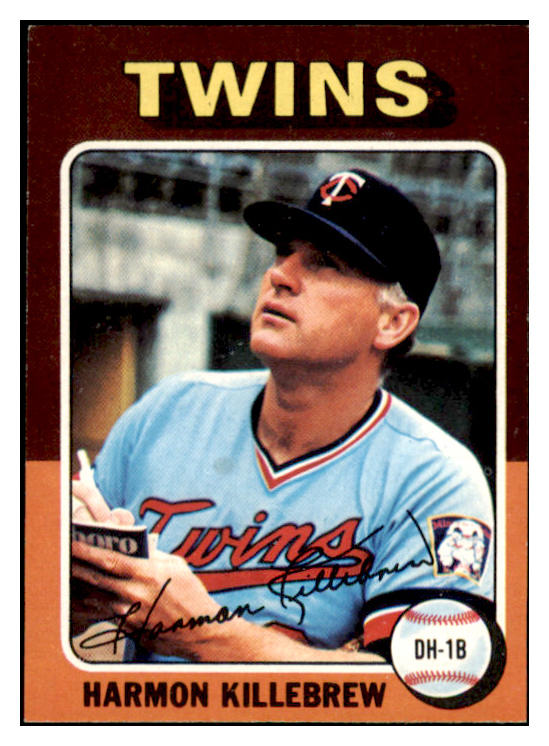 1975 Topps Baseball #640 Harmon Killebrew Twins NR-MT 503852