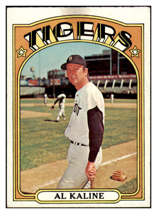 1972 Topps Baseball #600 Al Kaline Tigers VG-EX 503870