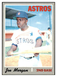 1970 Topps Baseball #537 Joe Morgan Astros EX 503873