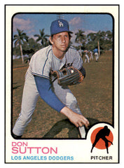 1973 Topps Baseball #010 Don Sutton Dodgers NR-MT 503893