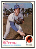 1973 Topps Baseball #010 Don Sutton Dodgers NR-MT 503894