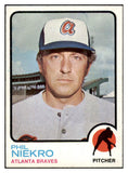 1973 Topps Baseball #503 Phil Niekro Braves NR-MT 503900