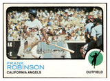 1973 Topps Baseball #175 Frank Robinson Angels NR-MT 503902