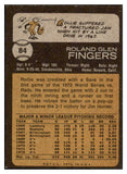 1973 Topps Baseball #084 Rollie Fingers A's NR-MT 503929