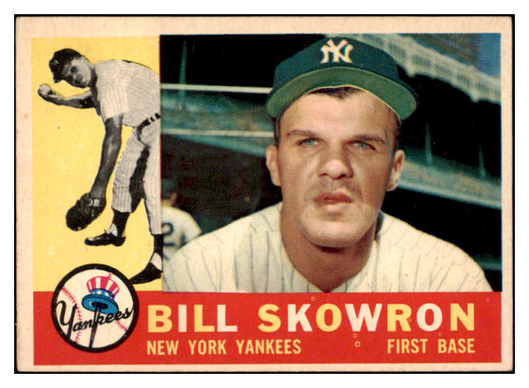 1960 Topps Baseball #370 Bill Skowron Yankees EX-MT 503955