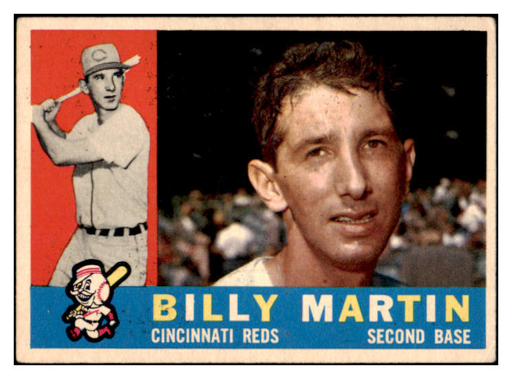 1960 Topps Baseball #173 Billy Martin Reds VG-EX 503956