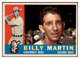 1960 Topps Baseball #173 Billy Martin Reds VG-EX 503956