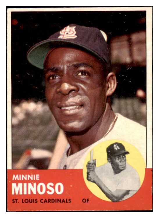 1963 Topps Baseball #190 Minnie Minoso Cardinals EX-MT 503968