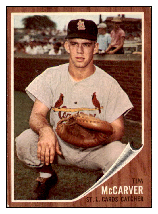 1962 Topps Baseball #167 Tim Mccarver Cardinals EX-MT 503972