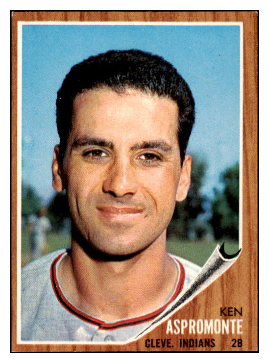 1962 Topps Baseball #563 Ken Aspromonte Indians EX-MT 503983