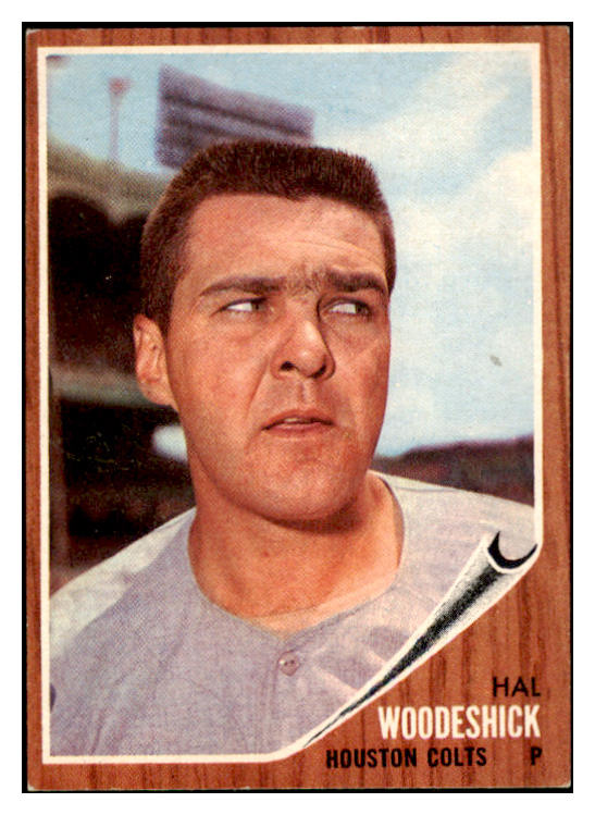 1962 Topps Baseball #526 Hal Woodeshick Colt .45s EX 503995