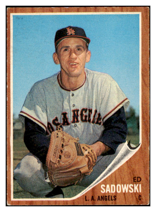 1962 Topps Baseball #569 Ed Sadowski Angels EX 504011