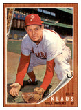 1962 Topps Baseball #571 Billy Klaus Phillies EX-MT 504012