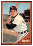 1962 Topps Baseball #586 Sammy Esposito White Sox EX-MT 504018