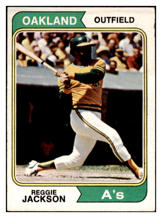 1974 Topps Baseball #130 Reggie Jackson A's NR-MT 504049