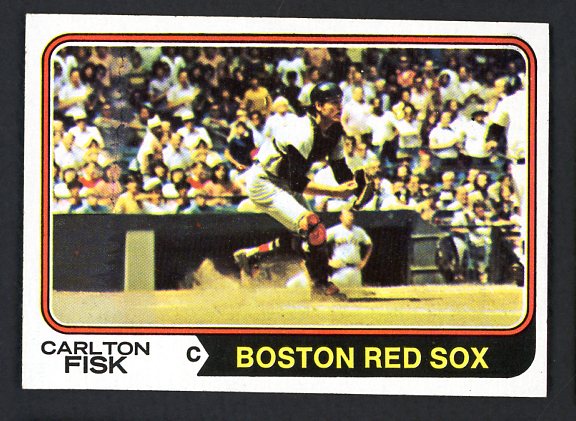 1974 Topps Baseball #105 Carlton Fisk Red Sox NR-MT 504059