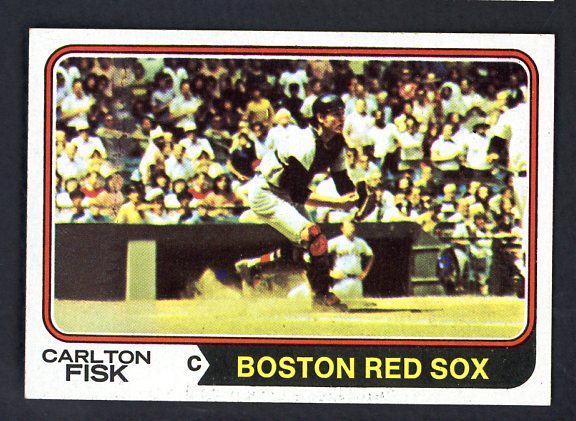 1974 Topps Baseball #105 Carlton Fisk Red Sox NR-MT 504060