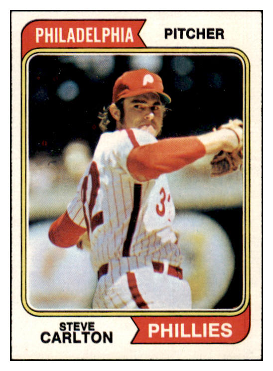 1974 Topps Baseball #095 Steve Carlton Phillies NR-MT 504067