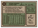 1974 Topps Baseball #095 Steve Carlton Phillies NR-MT 504067