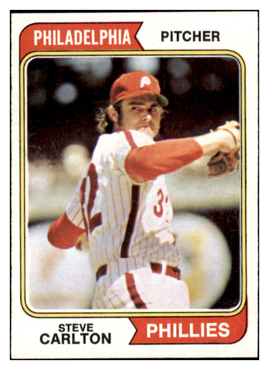 1974 Topps Baseball #095 Steve Carlton Phillies NR-MT 504068