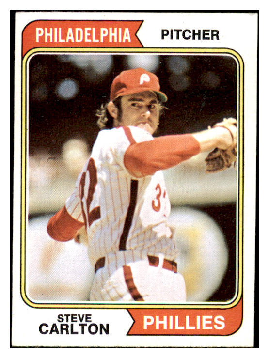 1974 Topps Baseball #095 Steve Carlton Phillies NR-MT 504069